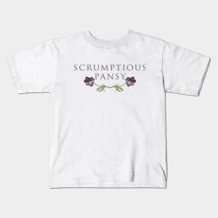 Scrumptious Pansy - Best Seller! Kids T-Shirt